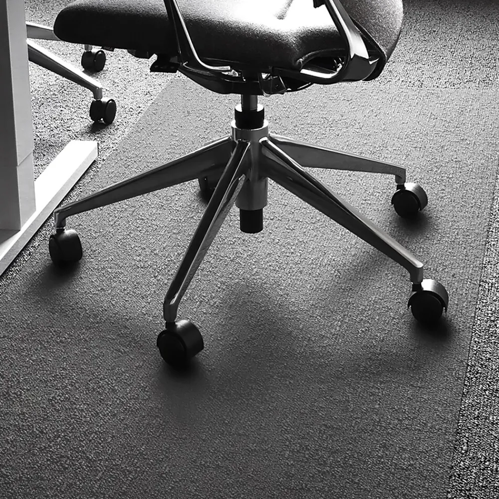 Chair Mats*Floortex Ultimat Carpet Chair Mat, 60" x 118", Clear Polycarbonate (FR1115030023ER)