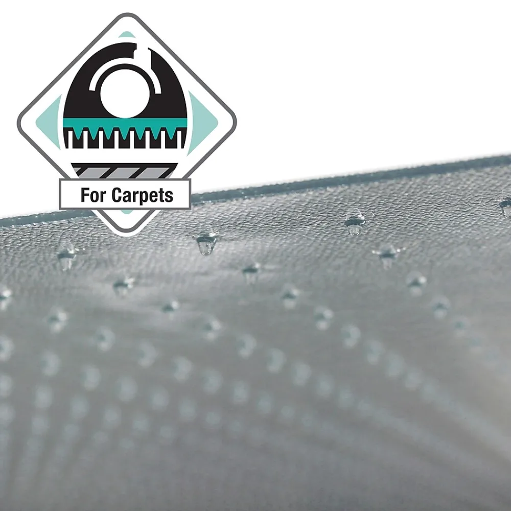 Chair Mats*Floortex Ultimat Carpet Chair Mat, 60" x 118", Clear Polycarbonate (FR1115030023ER)
