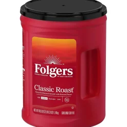 Folgers Classic Roast Ground Coffee, Medium Roast, 40.3 oz. (2550000529C/2550030420)