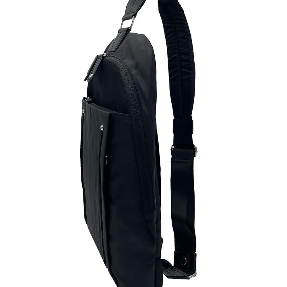 s City Slim Miami 14" Laptop Crossbody Bag, Black (FWB14BKMIAMI23)<Francine Collection Outlet