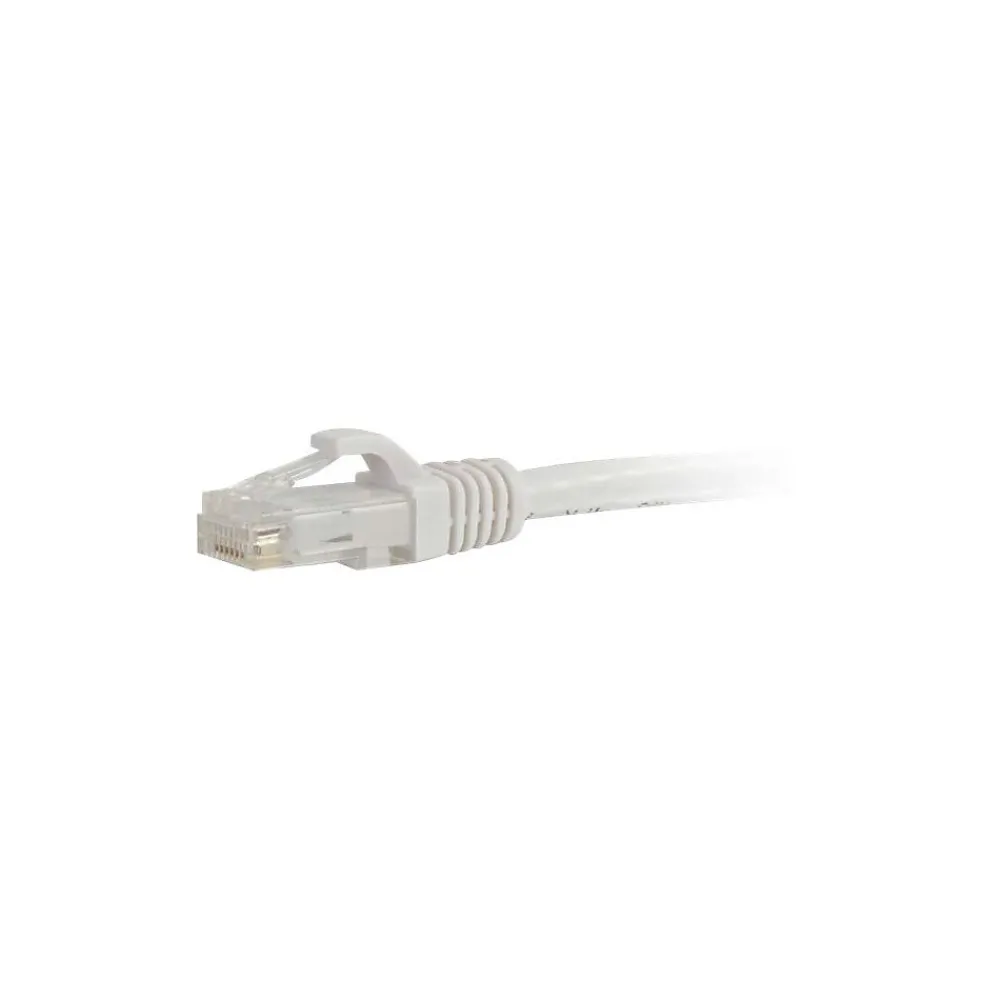 C2G Cables to Go 3ft Cat5e Snagless Unshielded Network Patch Cable - White