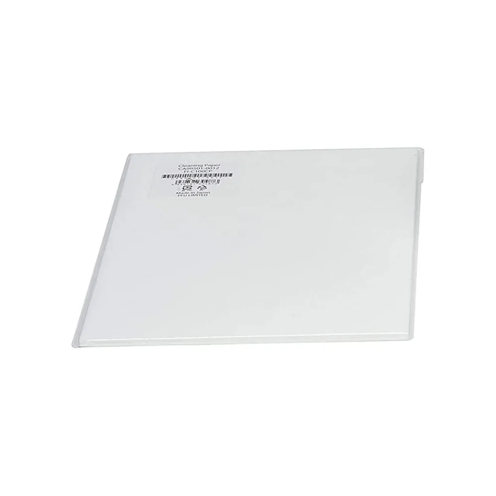 Fujitsu Scanner Cloth Cleaning Paper, 8.25" x 11.75", 10 Sheets (CA99501-0012)