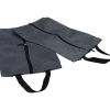 9" 2-Piece Nylon Travel Pouch Set, Gray/Black (6064)<G Force Sale
