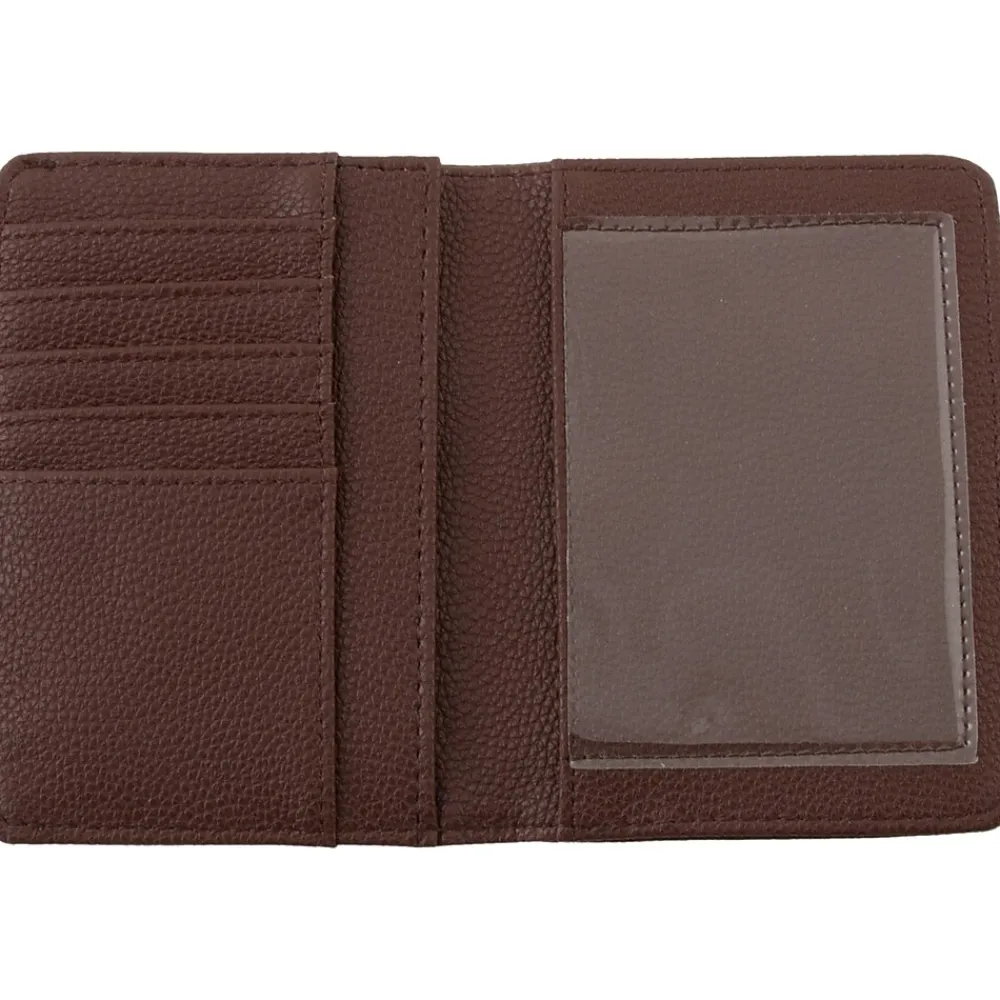 XPLORER RFID Passport Holder, Brown, 5/Set (26719-AST)<G Force Clearance