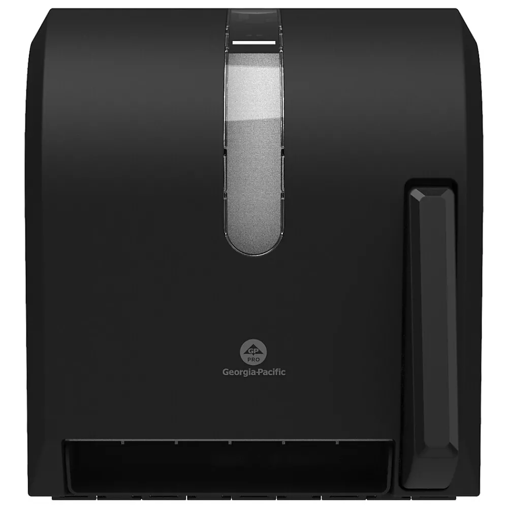 Hardwound Paper Towel Dispenser, Black (54338A )<Georgia-Pacific New