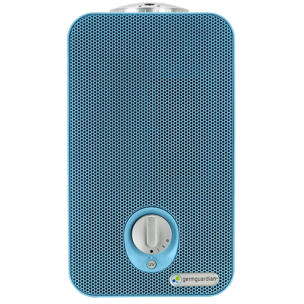 GermGuardian 4-in-1 HEPA Tabletop Air Purifier, 3-Speed, Blue (AC4150BLCA)
