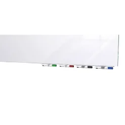 Dry Erase*Ghent Aria OR Schedule Magnetic Glass Dry-Erase Whiteboard, 4'H x 8'W (GRPARIASM13S-48)