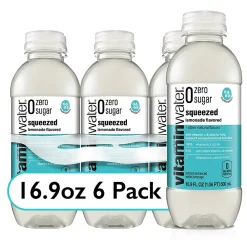 smartwater Glaceau Vitaminwater Zero Squeezed Lemonade Energy Drink 16.9 Fl. Oz., 24/Carton (00786162003508)