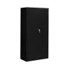 Storage Cabinets*Global 9300 72" Steel Storage Cabinet with 4 Shelves, Black (9336-S72L-BLK)