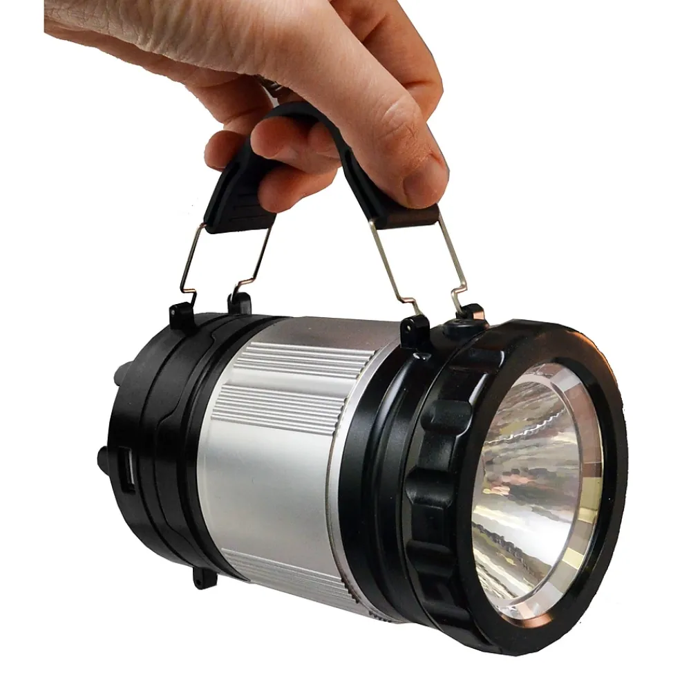 GoGreen Power Rechargeable/Solar Powered Lantern 30 LED (GG-113-LSPOP)