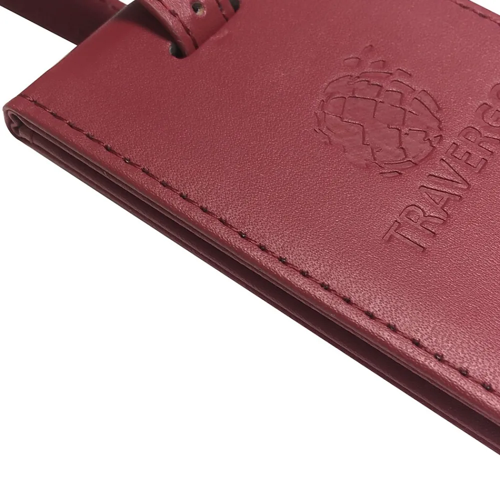 Travergo Luggage Tag, Red (TR1260RD)<GoGreen Power Online