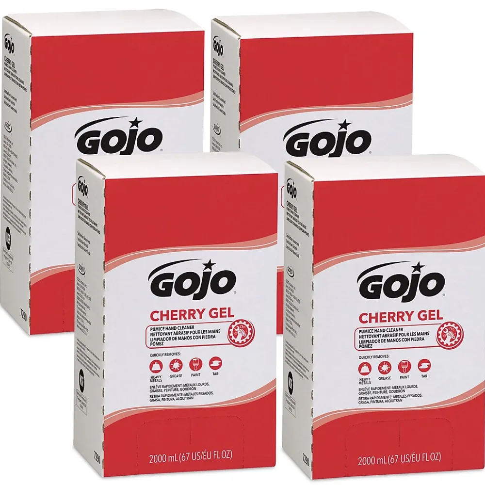 Cherry Gel Liquid Hand Soap Refill for PRO TDX Dispenser, Cherry Scent, 67.6 oz., 4/Carton (7290-04)<GOJO Discount