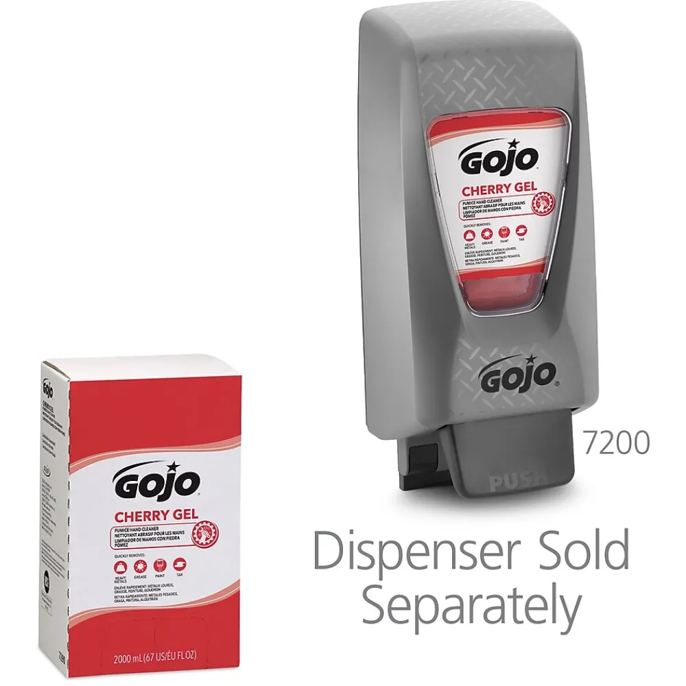 Cherry Gel Liquid Hand Soap Refill for PRO TDX Dispenser, Cherry Scent, 67.6 oz., 4/Carton (7290-04)<GOJO Discount