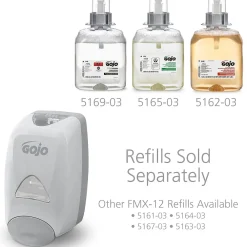 FMX 12 Wall Mounted Hand Soap Dispenser, Gray/Silver (5150-06)<GOJO Online