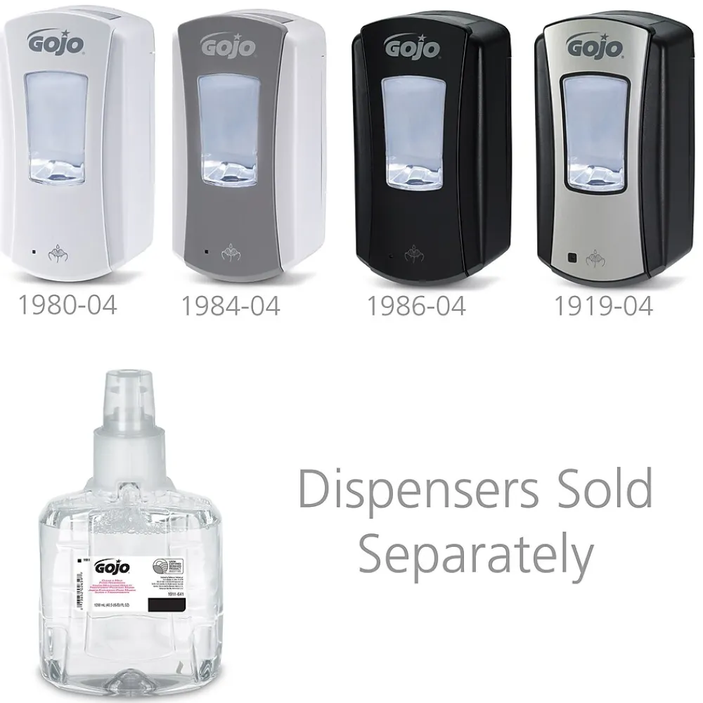 Foaming Hand Soap Refill for LTX 12 Dispenser, 40.5 oz., 2/Carton (1911-02)<GOJO Clearance