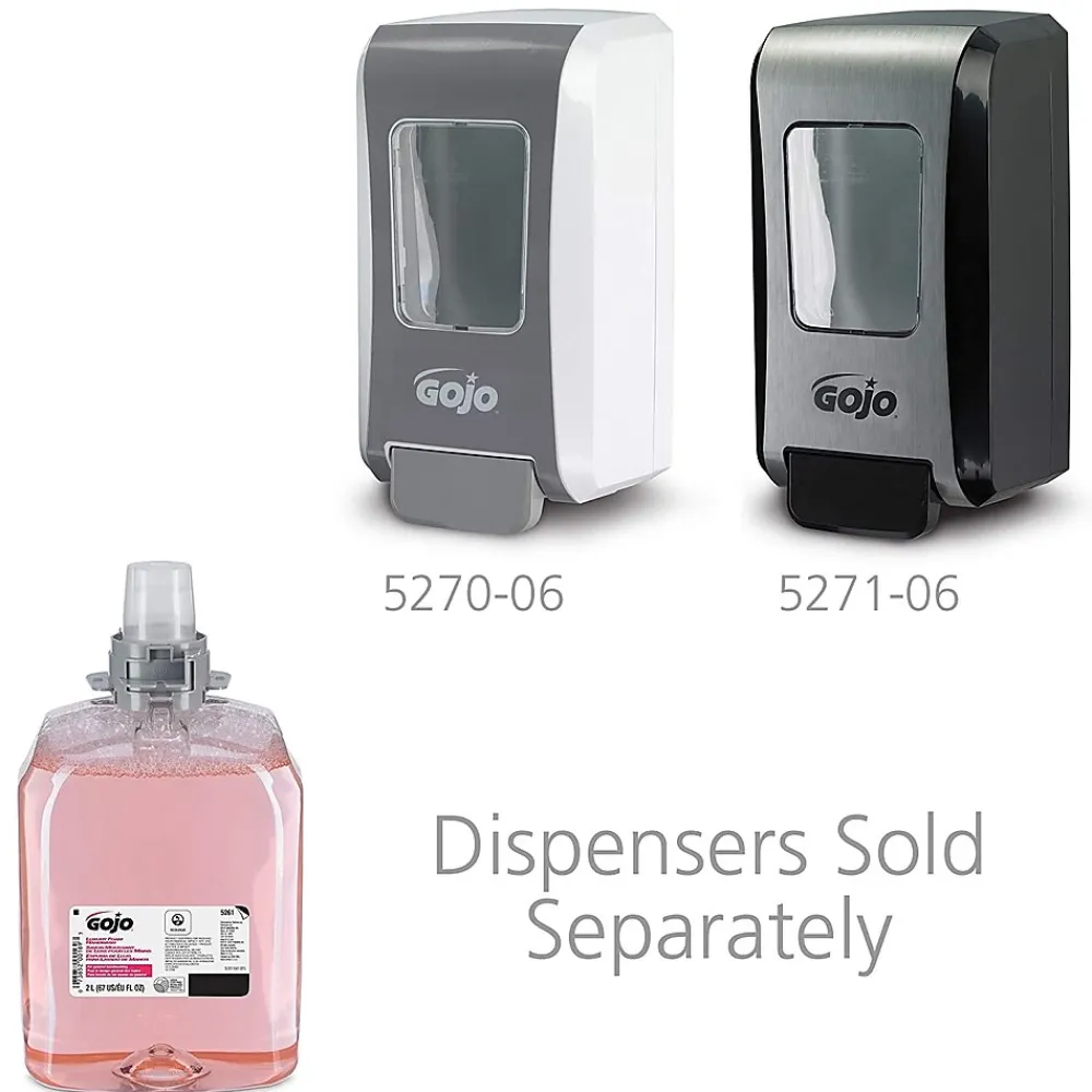 Luxury Foaming Hand Soap Refill for FMX 20 Dispenser, Cranberry Scent, 2000 ml., 2/Carton (5261-02)<GOJO Sale