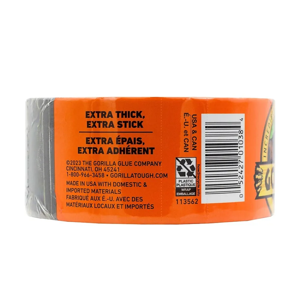 Sale Gorilla Duct Tape, 1.88" x 10 yds., Black (105462)