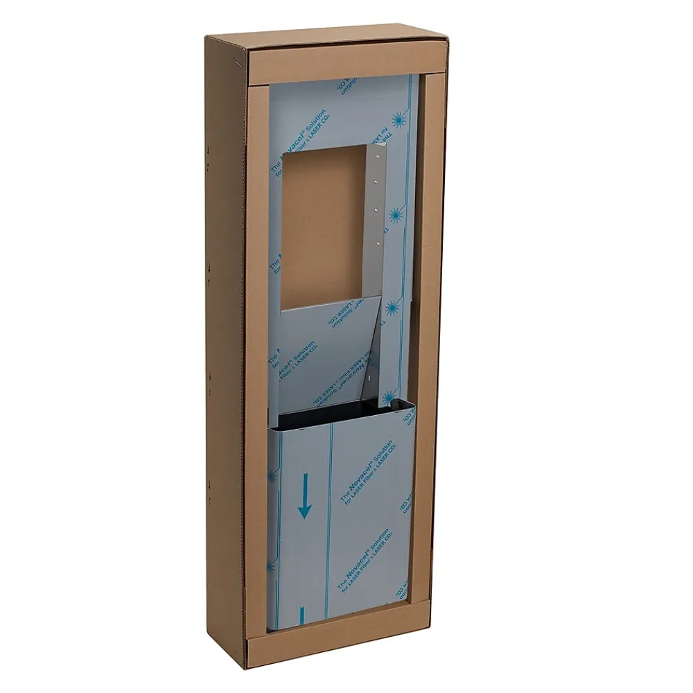 GP PRO™ Recessed California Building Code Compliant Trash Receptacle for 12" Cavaties, Stainless (59453)<enmotion