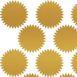 Awards & Certificates*Great Papers ! Gold Foil Value Certificate Seals, 100/Pack (949351)