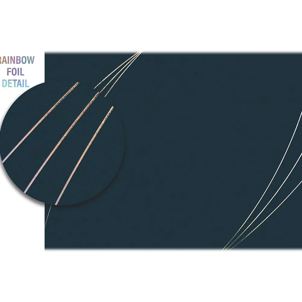 Awards & Certificates*Great Papers Petal Touch Certificate Holders, 9.34" x 12", Midnight Blue, 5/Pack (2019001)