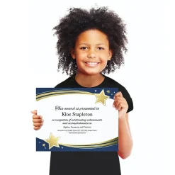 Awards & Certificates*Great Papers ® Shooting Stars Foil Certificate, 30/Pack