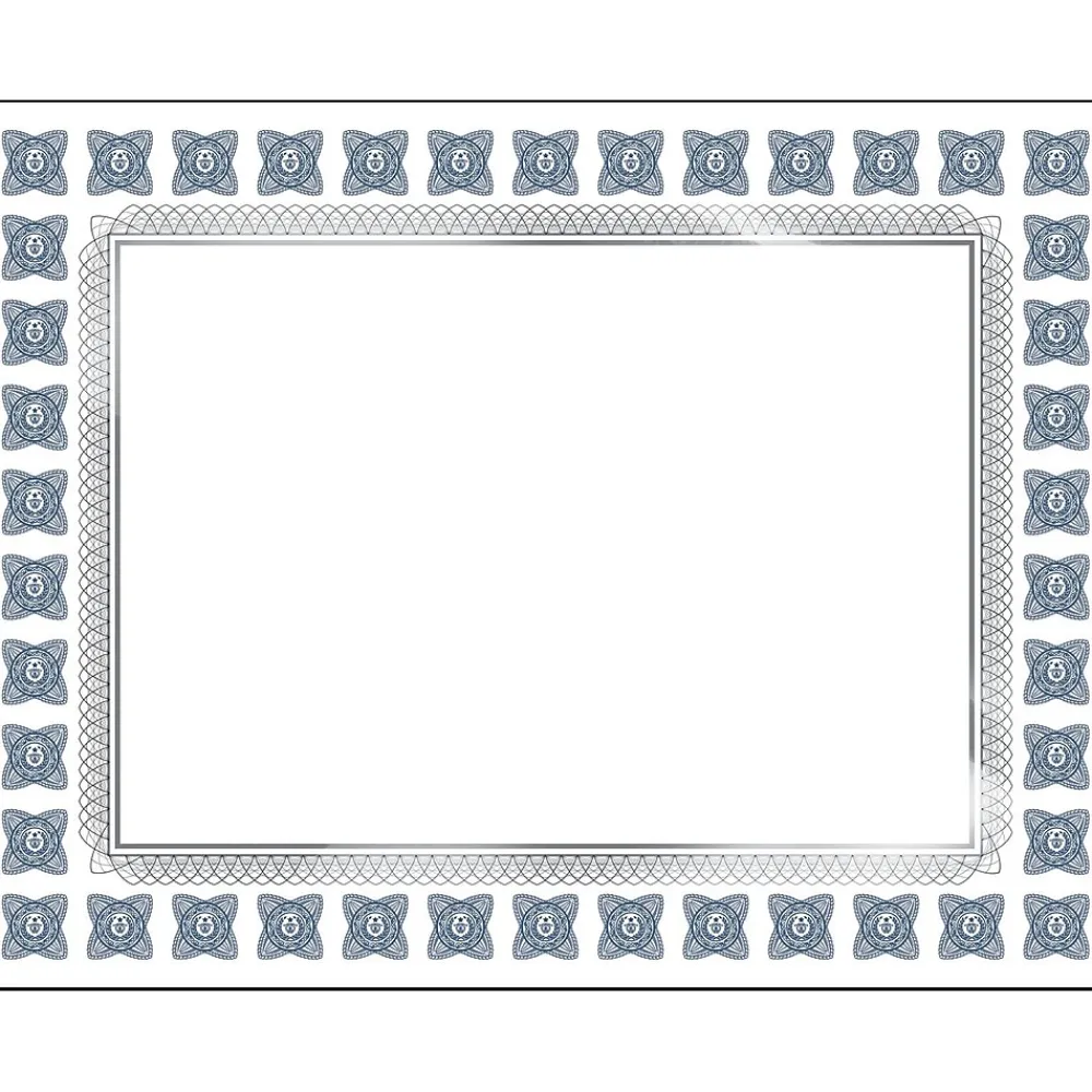Awards & Certificates*Great Papers Silver Scholar Certificates, 8.5" x 11", Silver and White 15/Count (2015074)