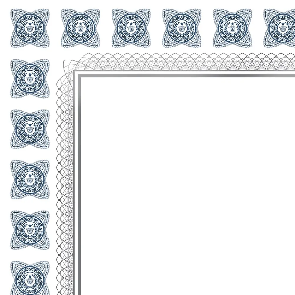 Awards & Certificates*Great Papers Silver Scholar Certificates, 8.5" x 11", Silver and White 15/Count (2015074)