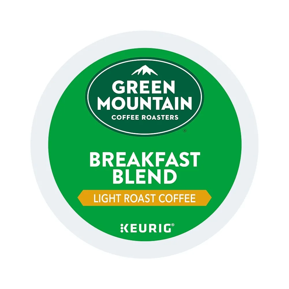 Green Mountain Breakfast Blend Coffee Keurig® K-Cup® Pods, Light Roast, 70/Box (5000373741)
