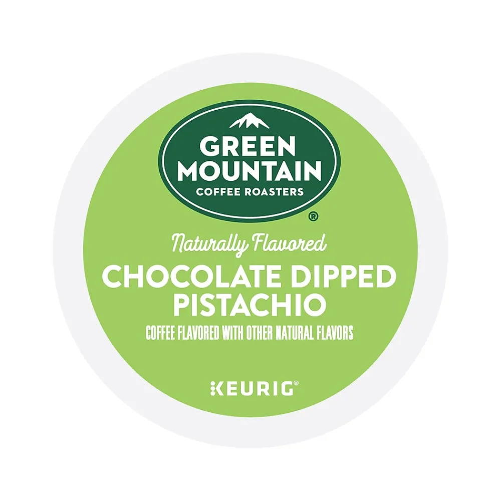 Green Mountain Coffee Roasters Chocolate Dipped Pistachio Coffee Keurig® K-Cup® Pods, 24/Box (5000378228)