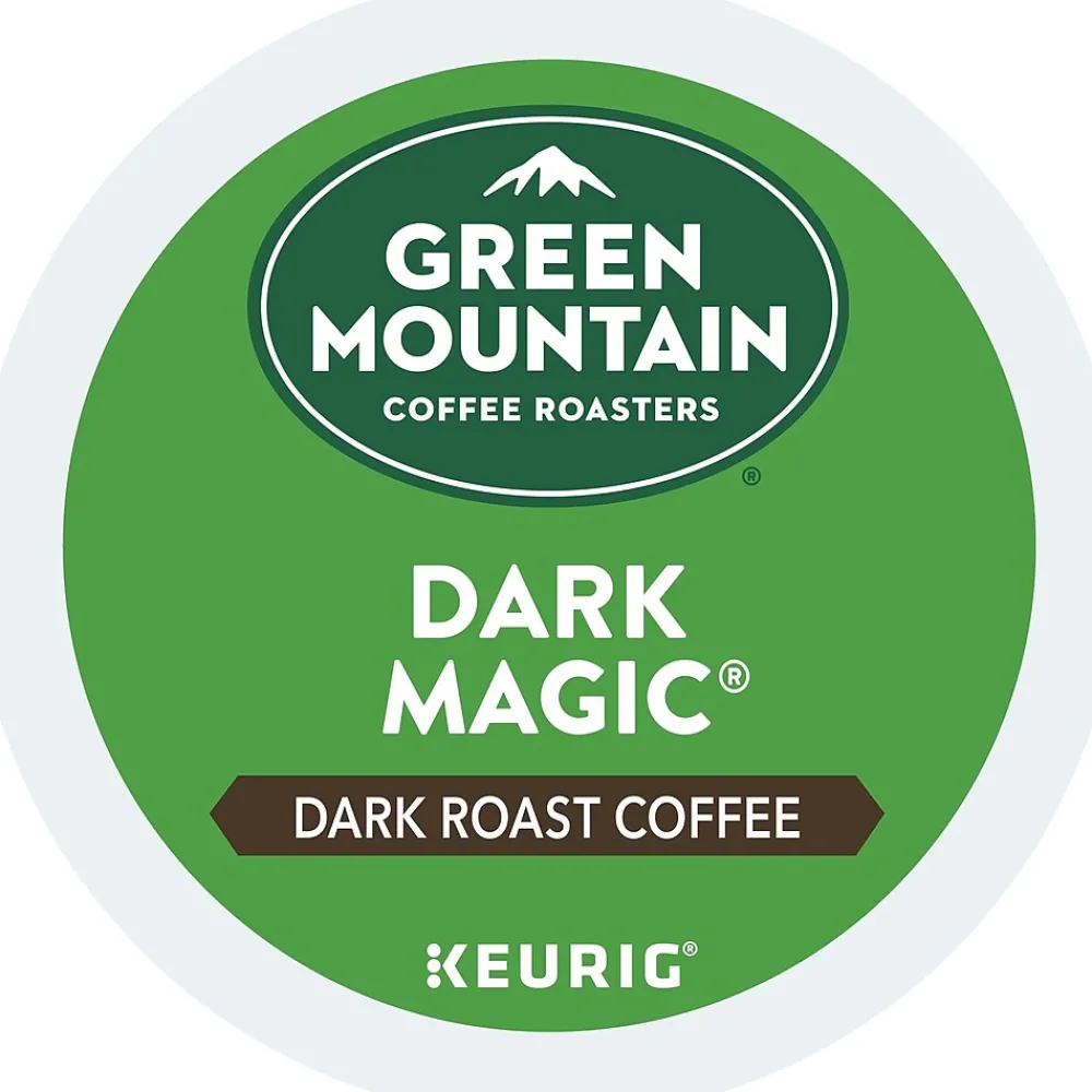 Green Mountain Dark Magic Coffee Keurig® K-Cup® Pods, Dark Roast, 96/Carton (4061)