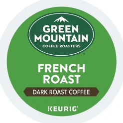 Green Mountain French Roast Coffee Keurig® K-Cup® Pods, Dark Roast, 24/Box (6694)