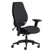 Office Chairs*Gry Mattr + ergoCentric airCentric3 Task Chair, Extra Long Seat, Black (AIR3STXL)