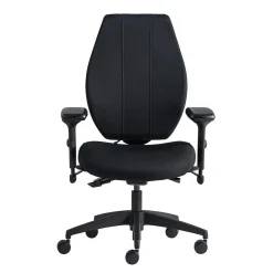 Office Chairs*Gry Mattr + ergoCentric airCentric3 Task Chair, Extra Long Seat, Black (AIR3STXL)