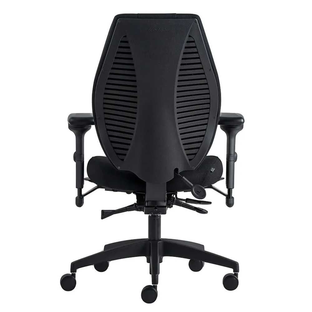 Office Chairs*Gry Mattr + ergoCentric airCentric3 Task Chair, Extra Long Seat, Black (AIR3STXL)