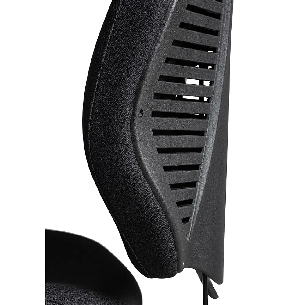 Office Chairs*Gry Mattr + ergoCentric airCentric3 Task Chair, Extra Long Seat, Black (AIR3STXL)