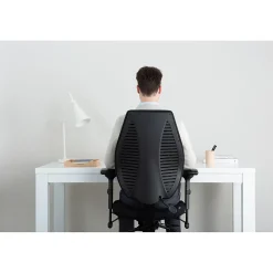 Office Chairs*Gry Mattr + ergoCentric airCentric3 Task Chair, Extra Long Seat, Black (AIR3STXL)