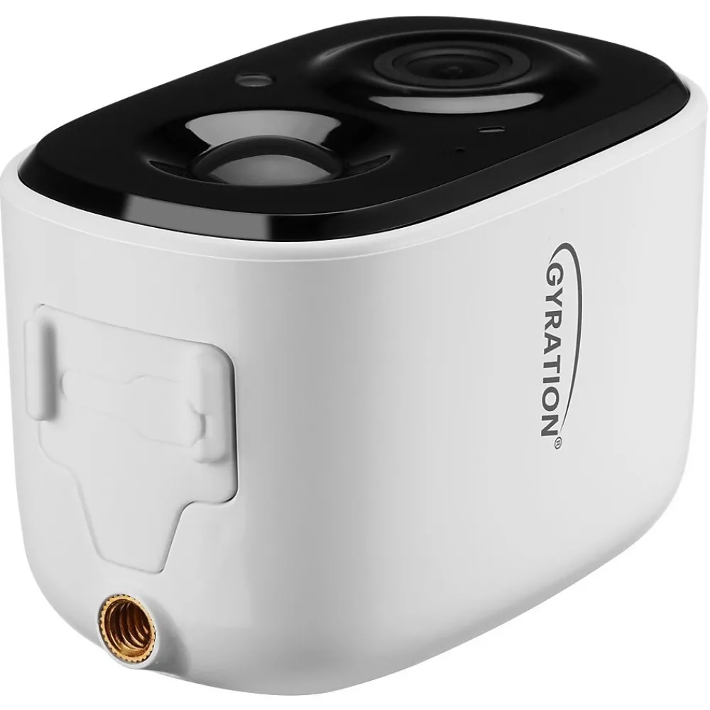 Adesso Gyration Cyberview 2010 2 Megapixel Indoor/Outdoor Full HD Network Camera, White (CYBERVIEW 2010)
