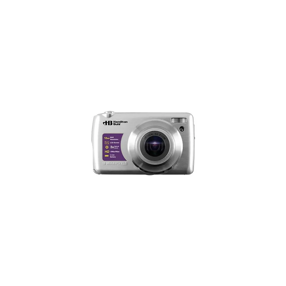 Hamilton Buhl HamiltonBuhl Digital Camera, Silver (CAM17SV)