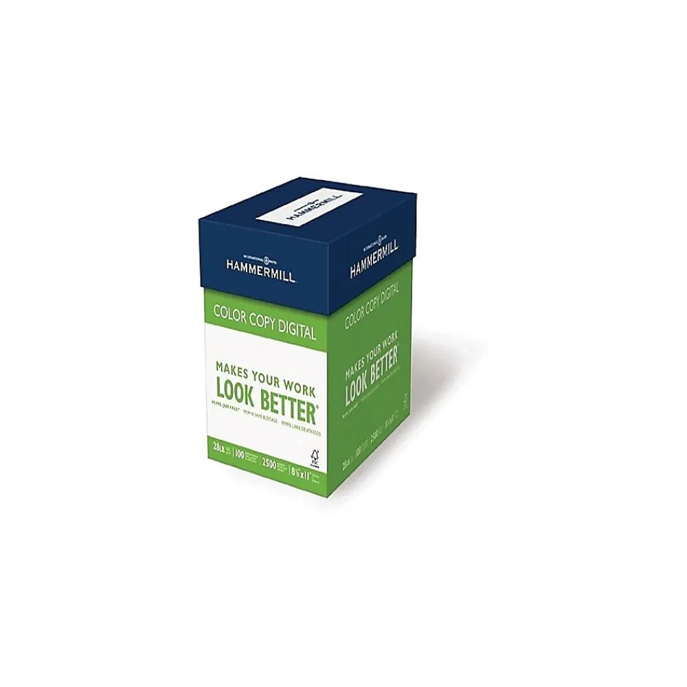 Card Stock*Hammermill Premium 60 lb. Cover Paper, 11" x 17", White, 1250 Sheets/Carton (12255-6CASE)