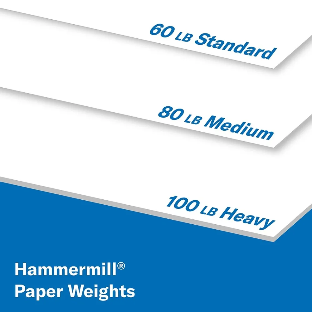 Copy Paper*Hammermill Premium 11" x 17" Color Copy Paper, 60 lbs., 100 Brightness, 250 Sheets/Pack (122556)