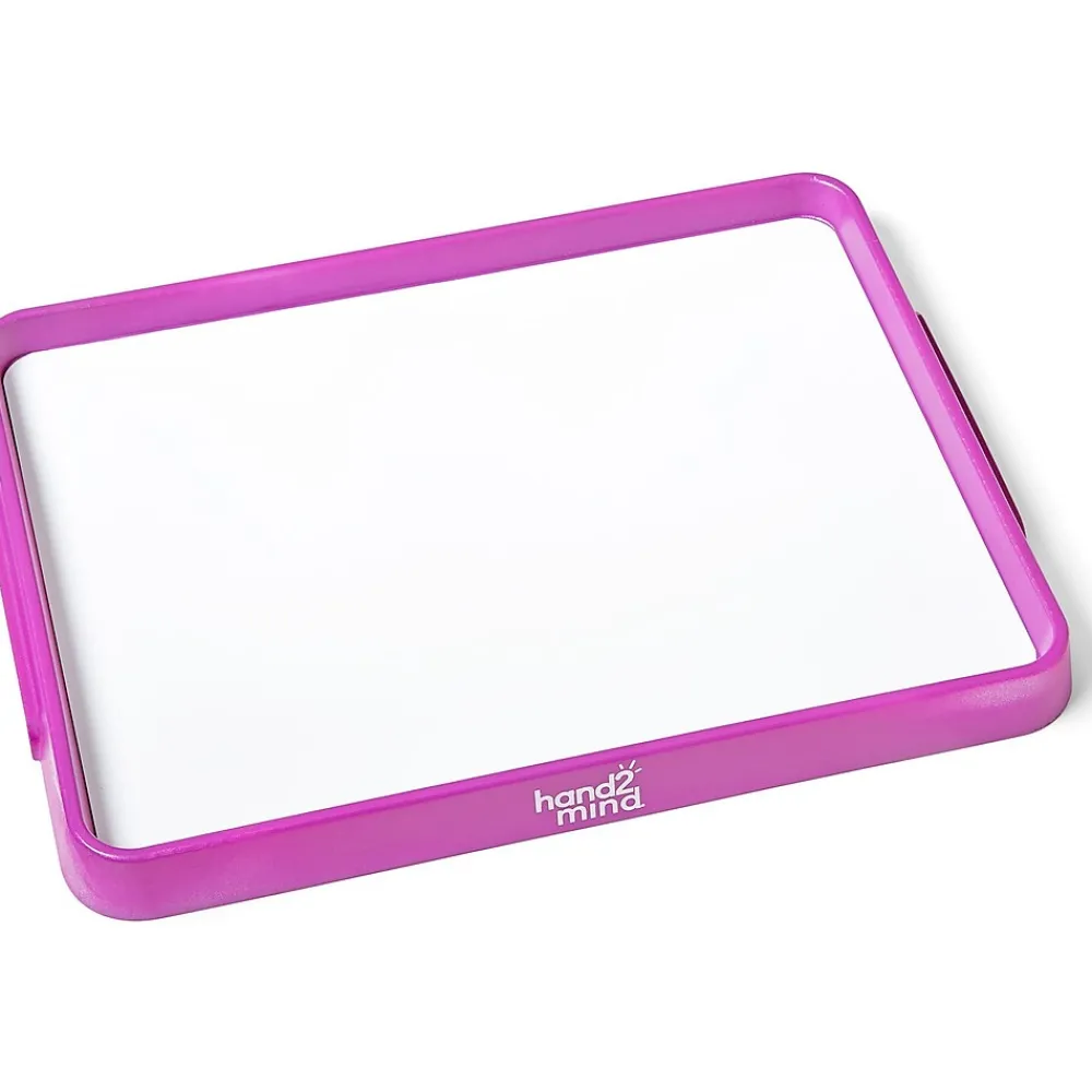 Dry Erase*hand2mind Magnetic Activity Tray Dry-Erase Whiteboards, 9.5" x 13", 6/Set (96157)