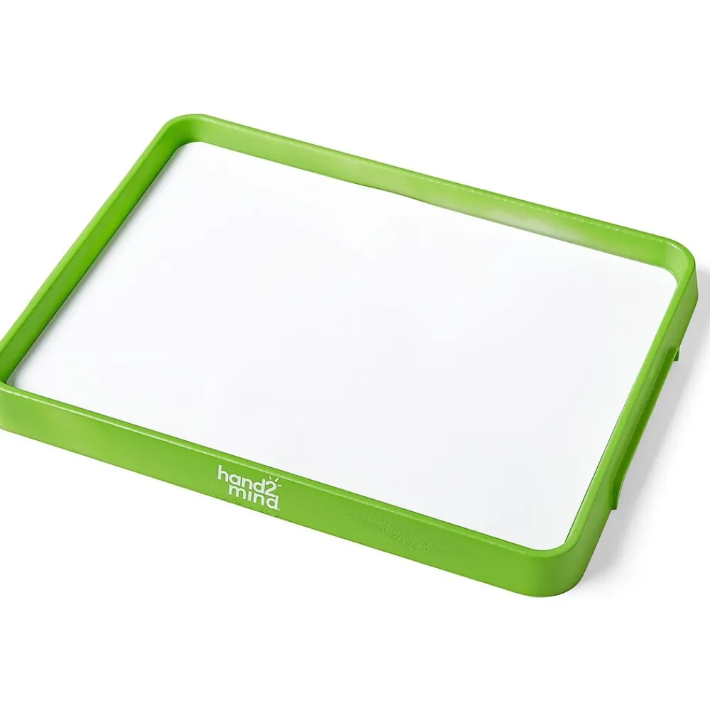 Dry Erase*hand2mind Magnetic Activity Tray Dry-Erase Whiteboards, 9.5" x 13", 6/Set (96157)
