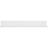 Shelving*Hangman No-Stud Single Aluminum Floating Shelf, 24-In., White Powder Coat (HANL24W)