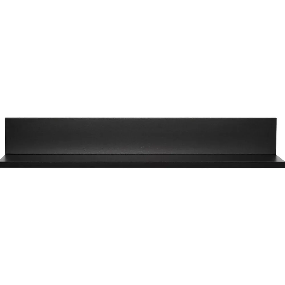 Shelving*Hangman No-Stud Single Aluminum Floating Shelf, 18-In., Black Powder Coat (HANL18B)