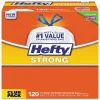 Strong 13 Gallon Scented Kitchen Trash Bag, 24" x 27.75", Low Density, Lavender & Sweet Vanilla, White, 120 Bags/Box<Hefty New