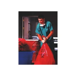 Heritage 30 Gal. Biohazard Liners, Red, 43