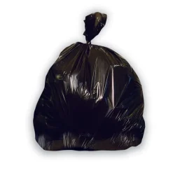 Heritage 40-45 Gallon Industrial Trash Bag, 40" x 46", Low Density, 4 Mil, Black (H8046GK)<Heritage Bag Best
