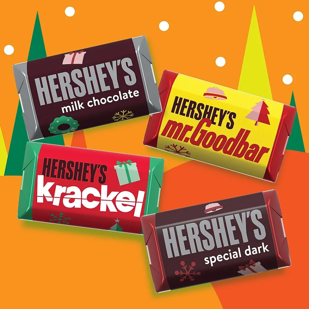 Hershey's Miniatures Assorted Chocolate Candy Bag, 39.6 oz. (HEC45401)
