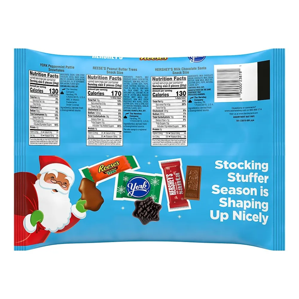 Hershey's , Reese's and York Assorted Chocolate Candy Bag, 18.9 oz. (HEC23878)