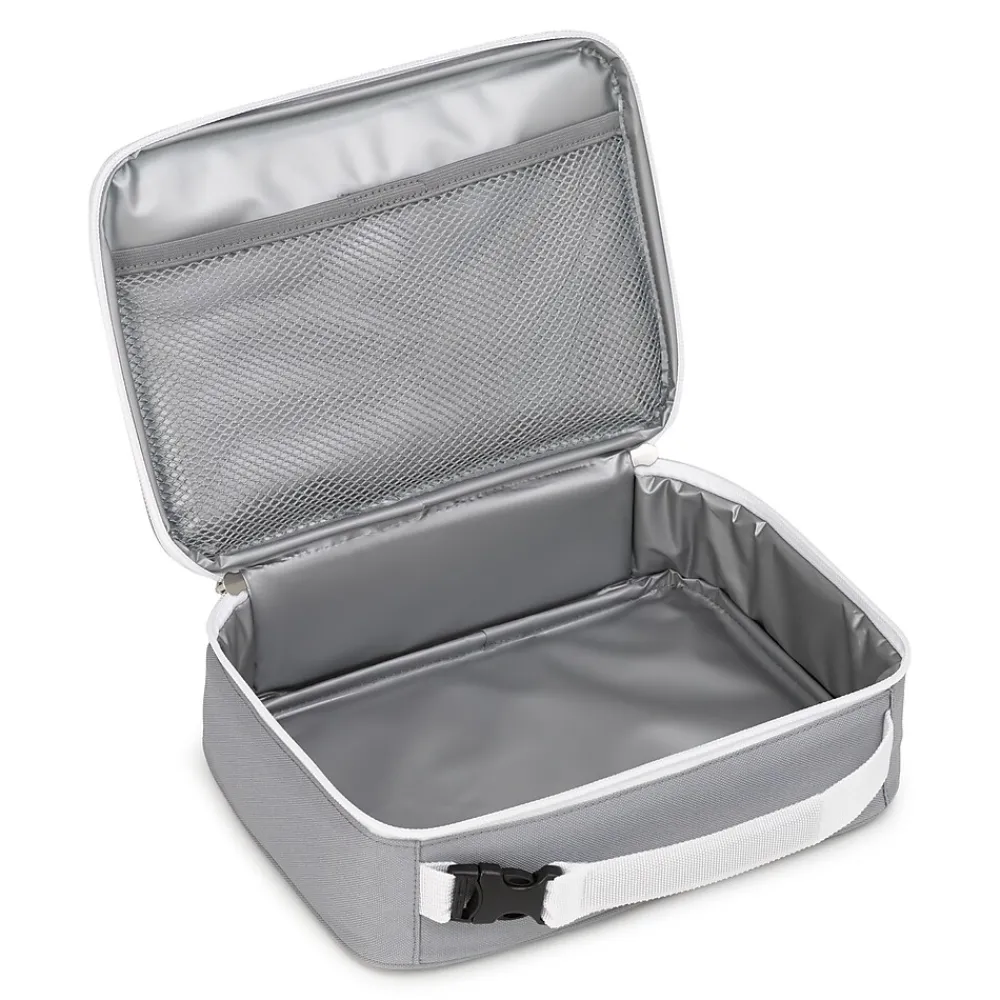 High Sierra Single Compartment Lunch Bag, Aquamarine/Ash Grey/White (74715-0784)